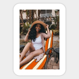 Sun chair Sticker